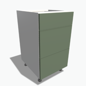 Szafka dolna z szufladami 2D1M VERDE